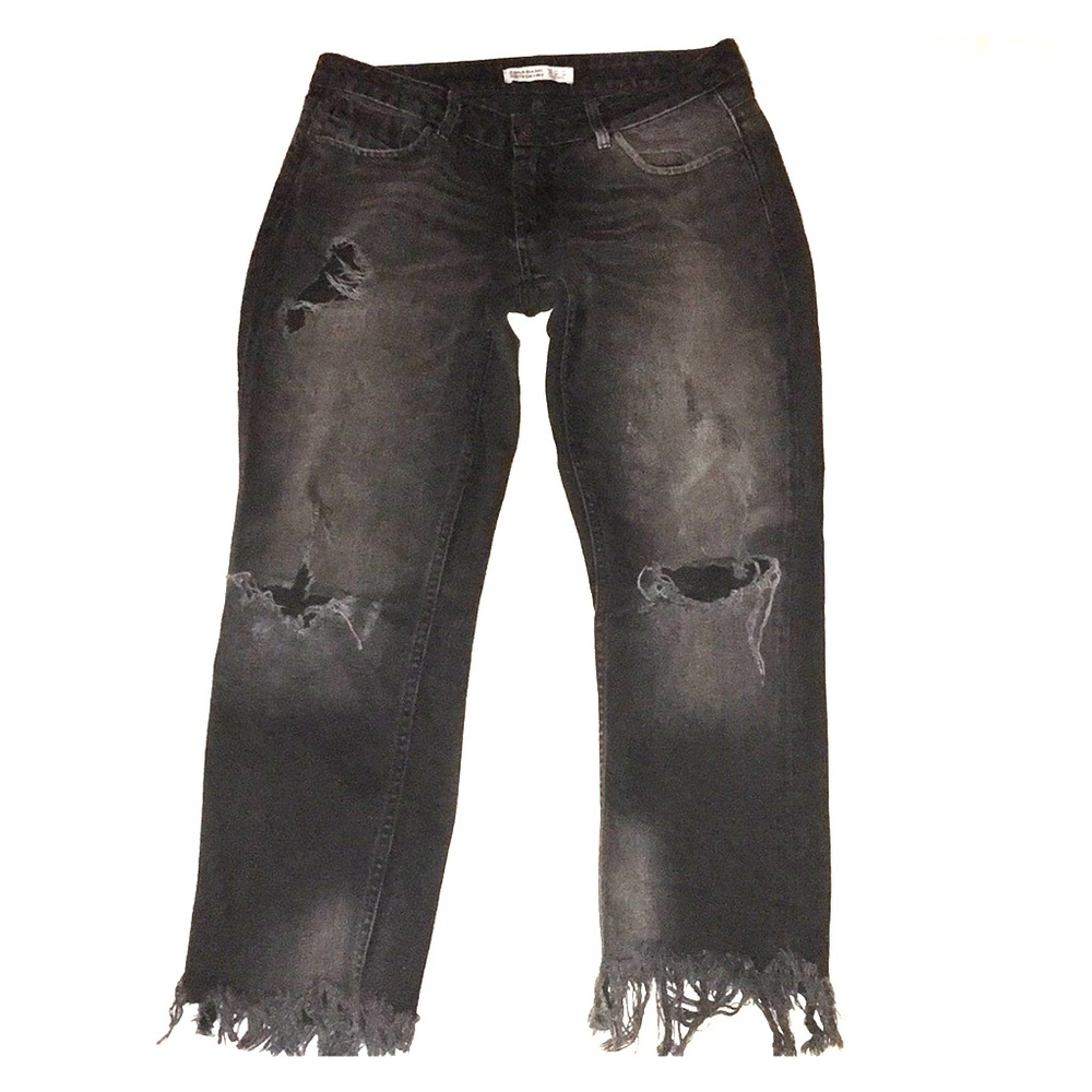 Zara Basic Premium Black Denim